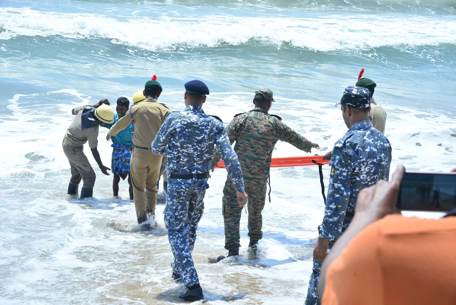 UT Level Mock Exercise On Tsunami & Induced Disasters - Nallavadu